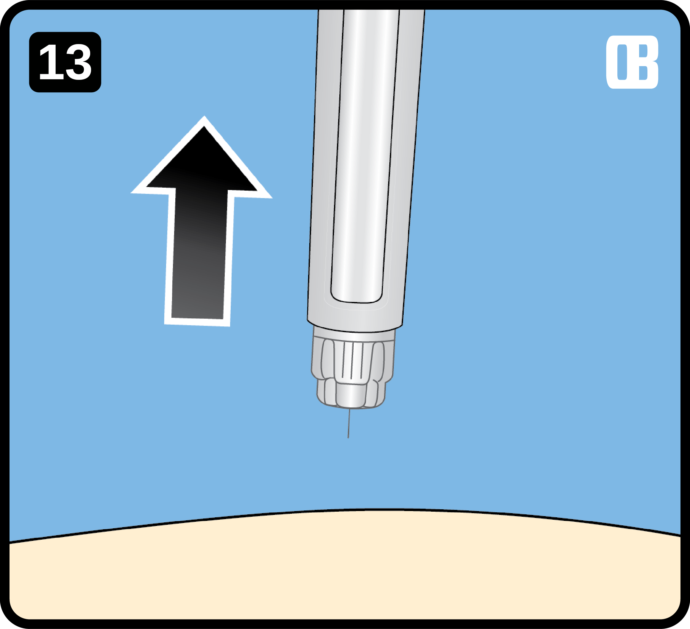 Withdraw the Needle