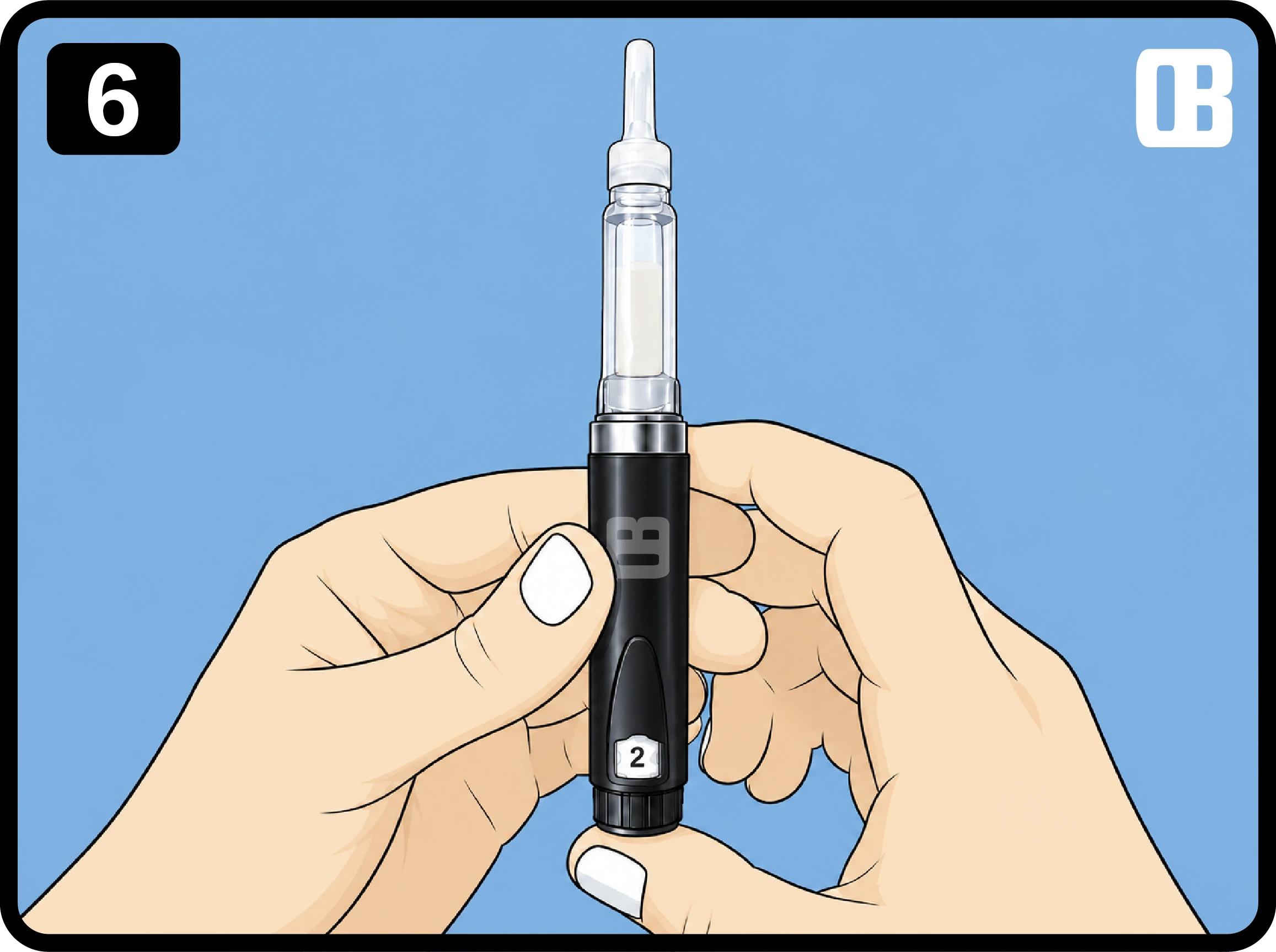 Priming a new cartridge